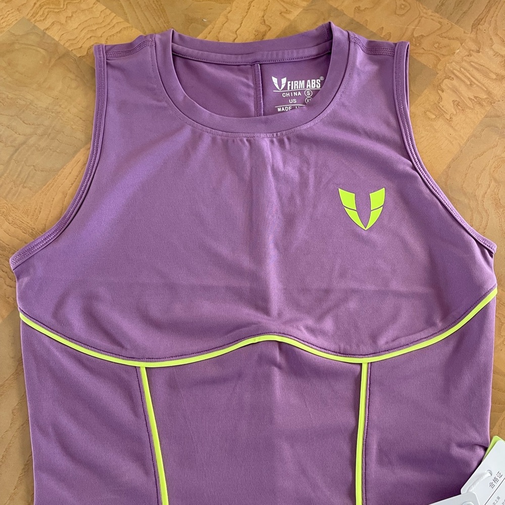 “Firm Abs Top.” New with tags. Love this brand!